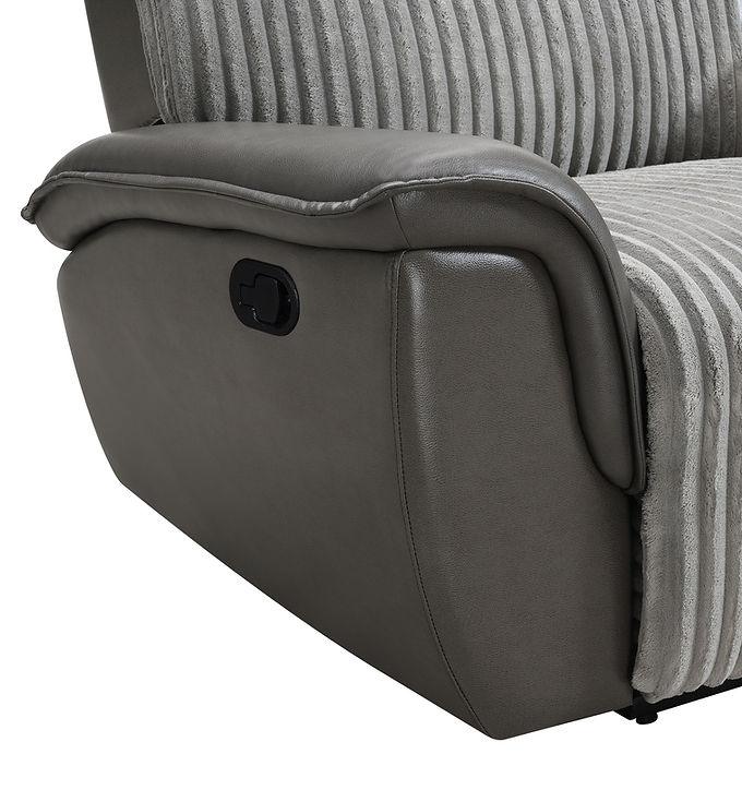 S9112 Twist (Grey) Reclining Living Room Set