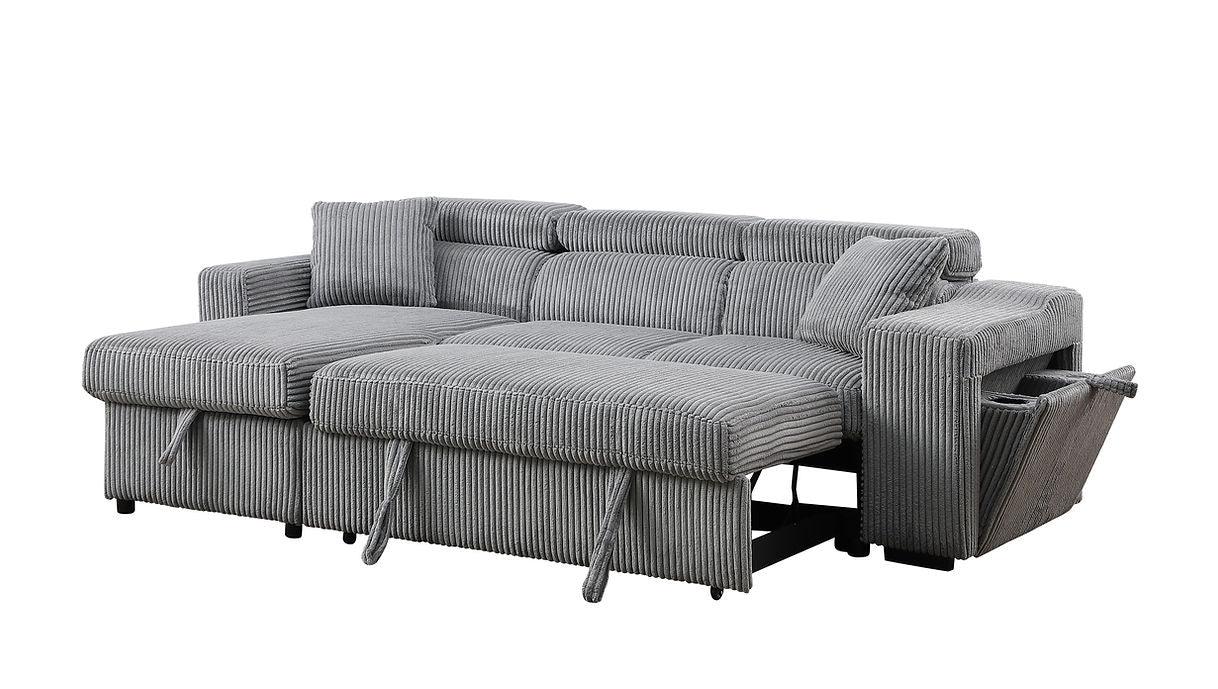 S8977 Bonaterra Grey Reversible Sectional
