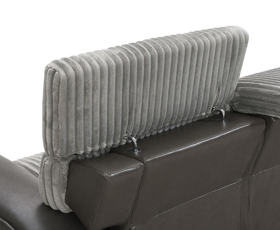 S9112 Twist (Grey) Reclining Living Room Set