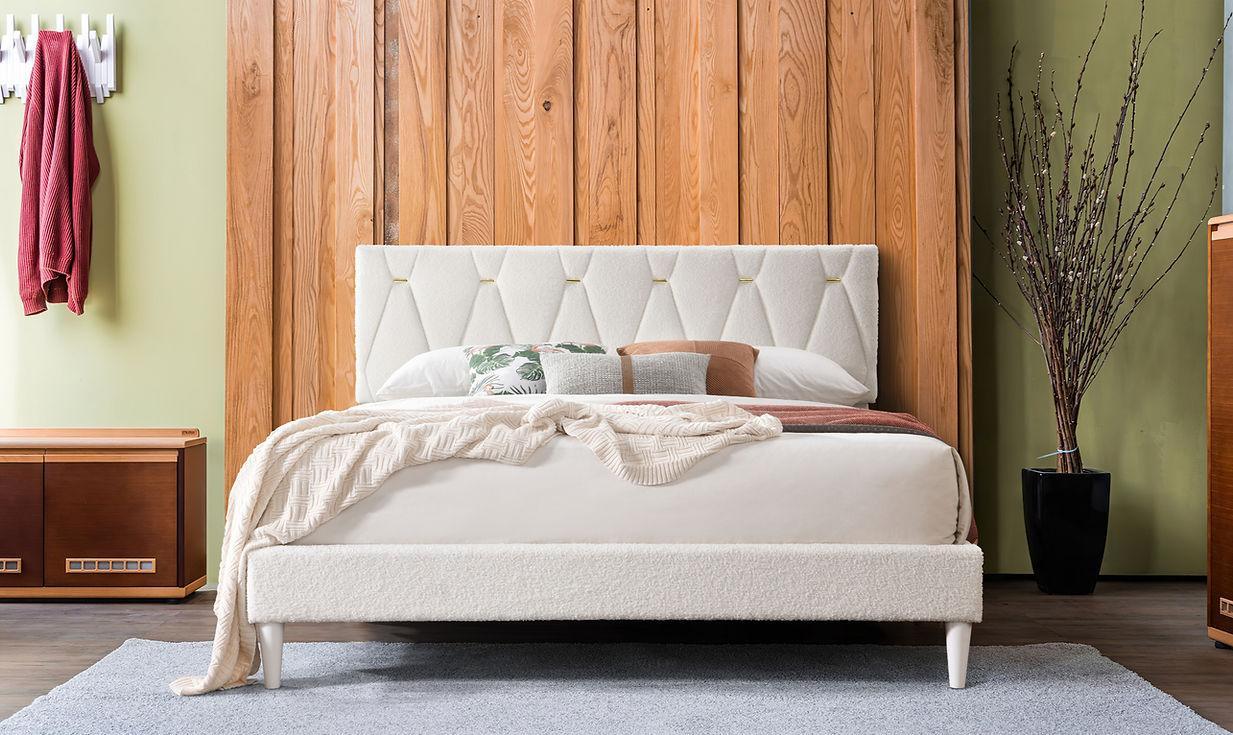 B8071 Kiran (Cream) Full Bed