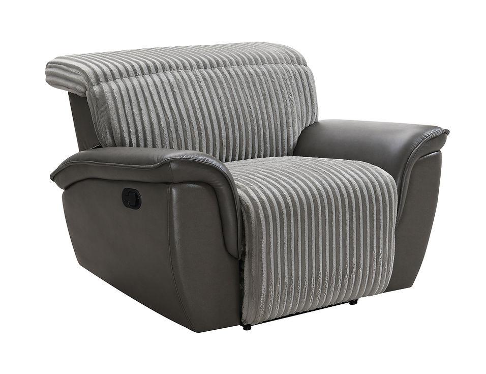 S9112 Twist (Grey) Reclining Living Room Set