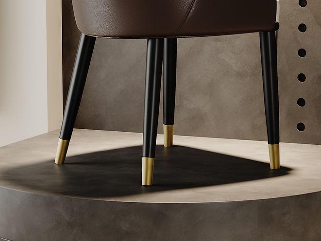 Serapion Dining Chair (Beige)