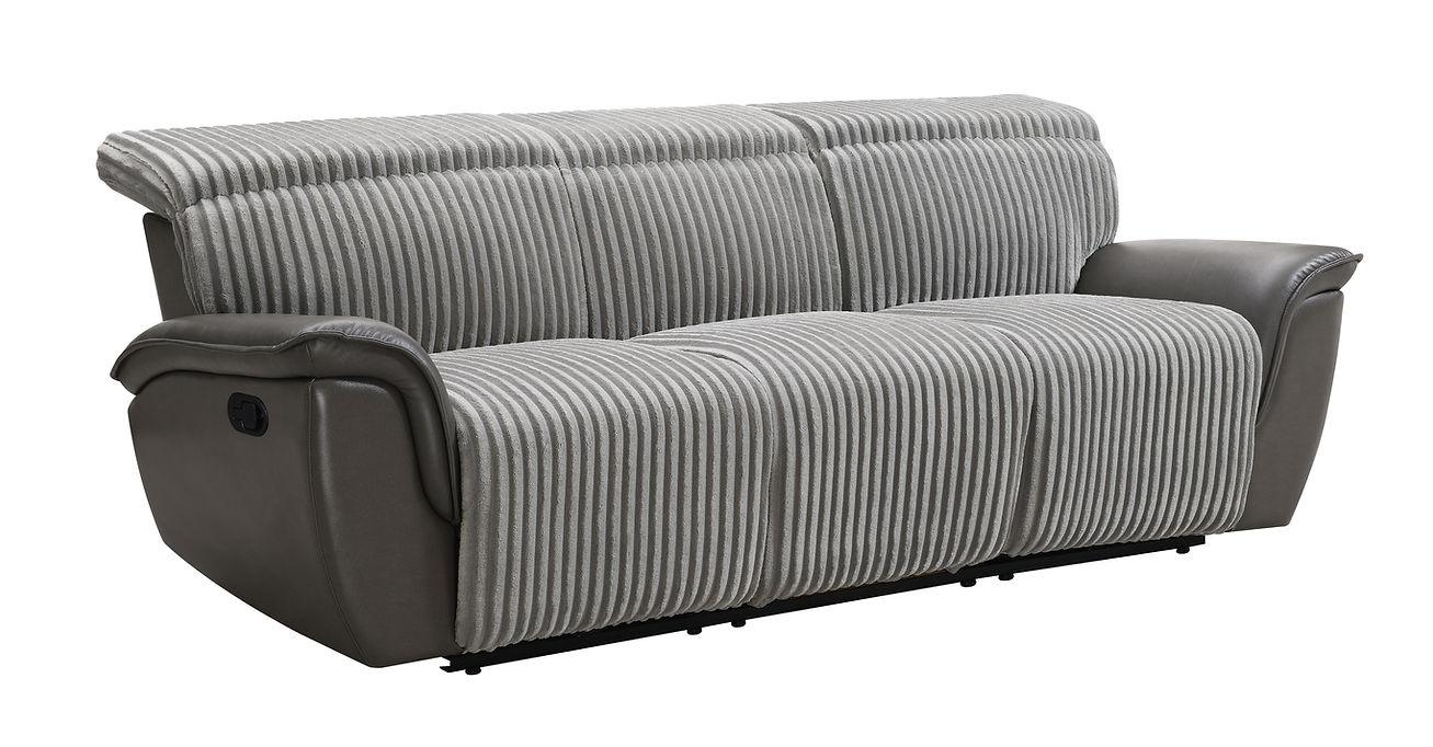 S9112 Twist (Grey) Reclining Living Room Set