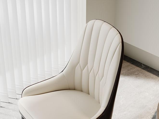 Serapion Dining Chair (Beige)