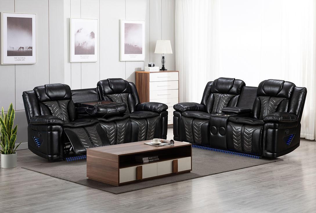 S2024 PRIME TIME Reclining Living Room Set