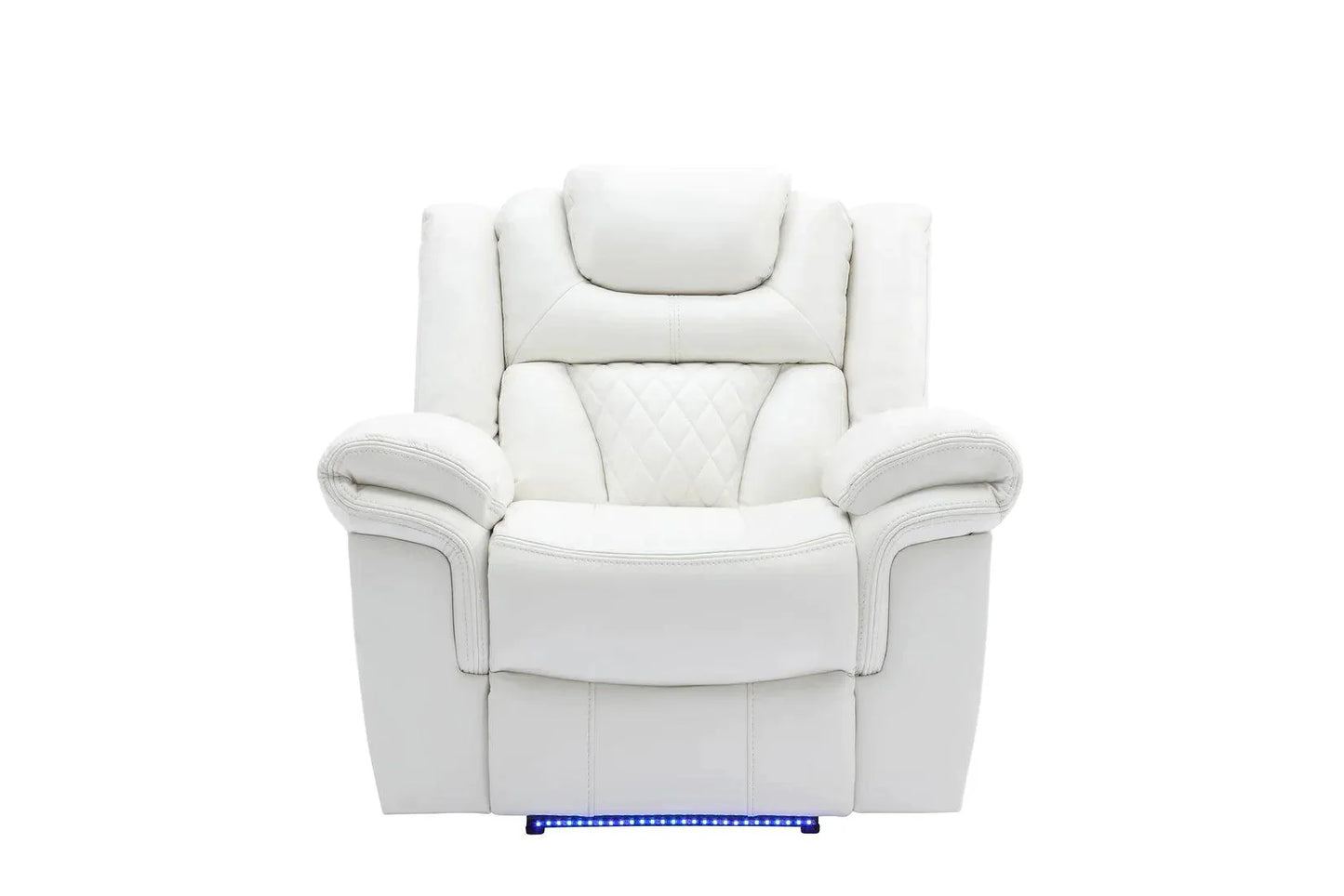 S2020 Party Time White Power Reclining Living Room Set