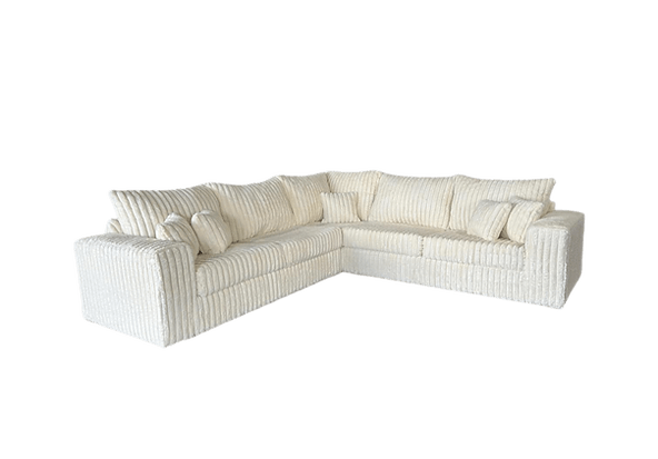 S345 Noah (Ivory) 3pc Sectional