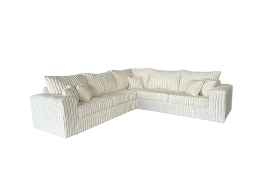 S345 Noah (Ivory) 3pc Sectional