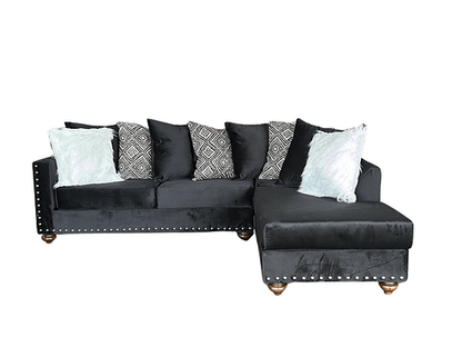 S315 Black Sectional