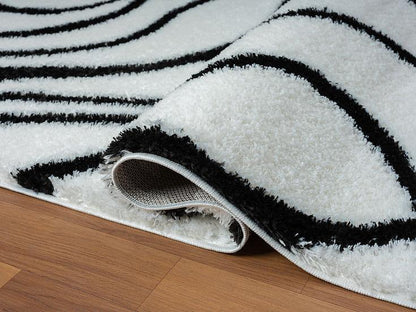 Comfy Shag 223-Ivory Area Rug