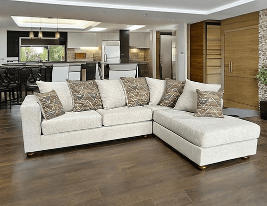 S325 Decora Beige 2pcs Sectional