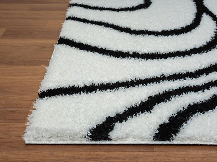 Comfy Shag 223-Ivory Area Rug