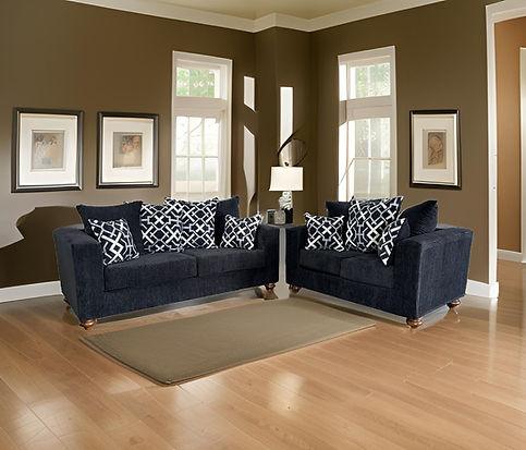 S305 Graphite Sofa And Loveseat