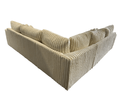 S345 Noah (Ivory) 3pc Sectional