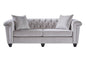 S22900 Lush Silver Sofa And Loveseat