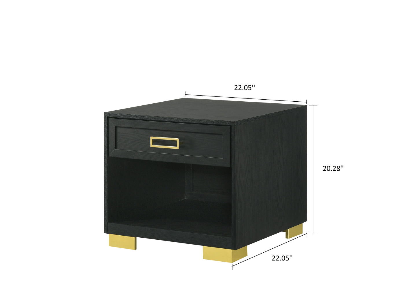 Pepe - End Table - Black