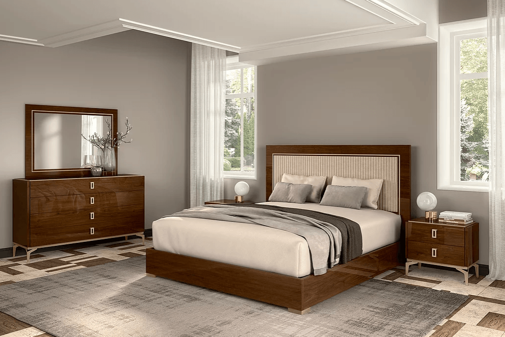 Eva Collection UPH Italian Bedroom Set