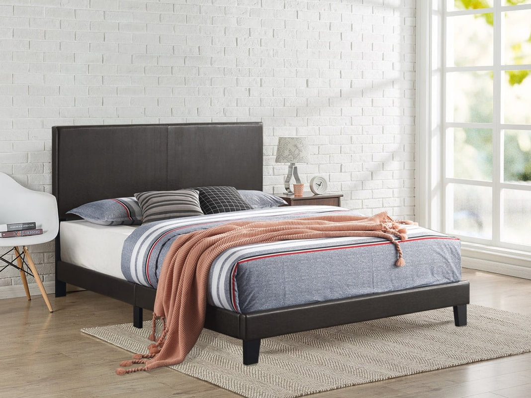 Athens Brown Full Platform Bed