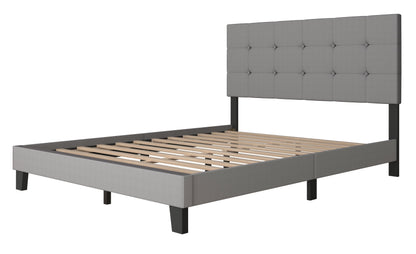 Otto Gray Full Platform Bed