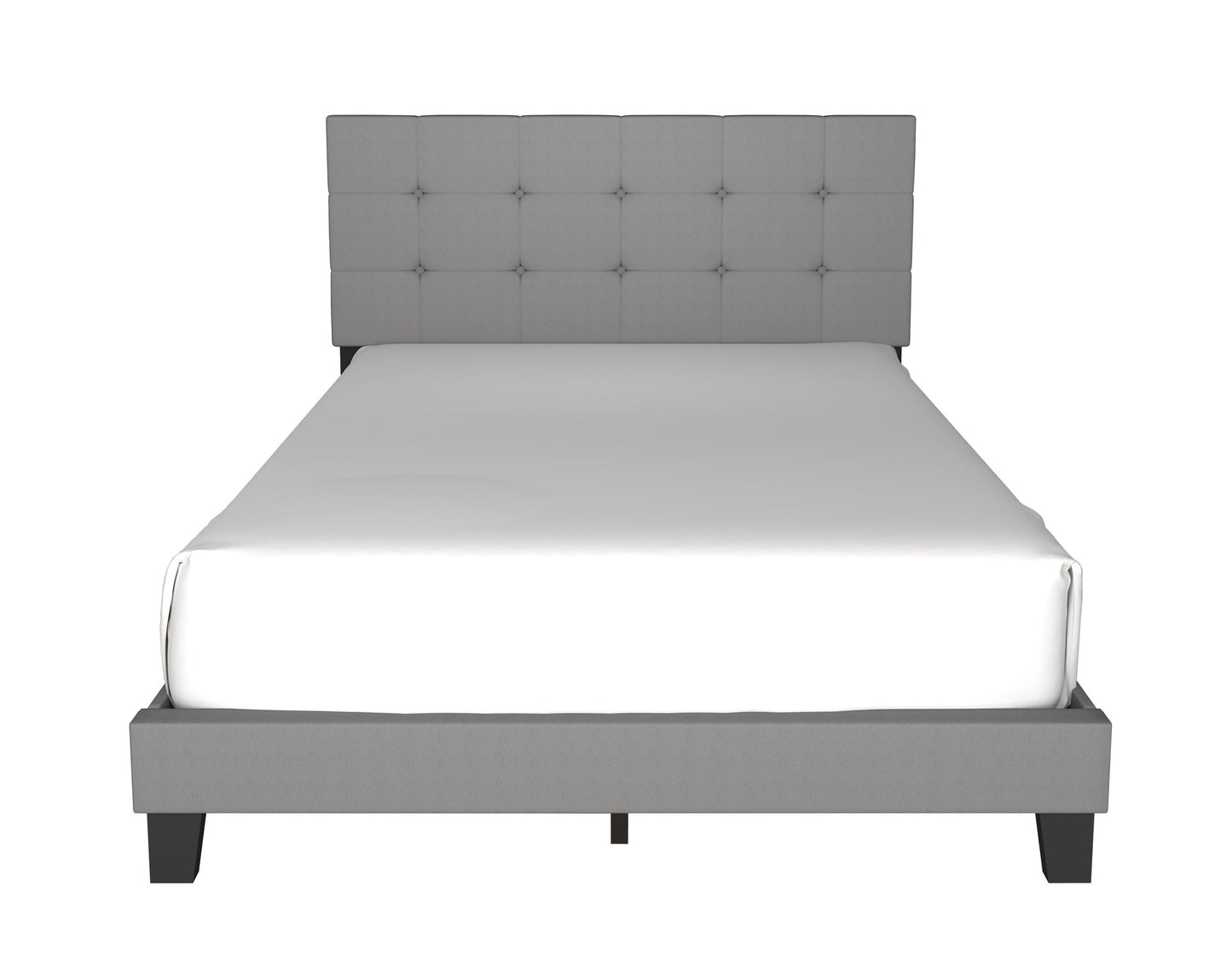 Otto Gray King Platform Bed