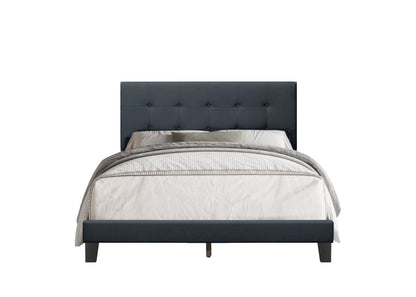 Otto Charcoal King Platform Bed