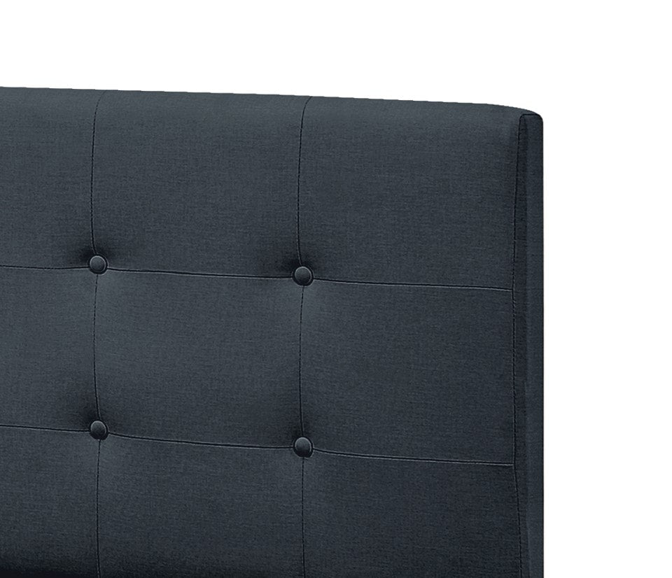 Otto Charcoal King Platform Bed