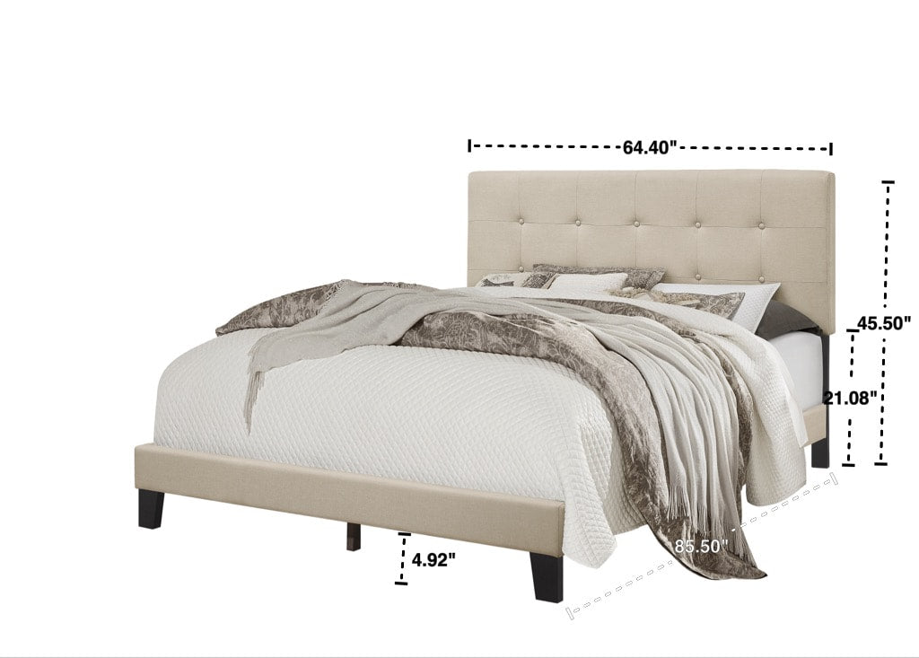 Otto Fog Full Platform Bed