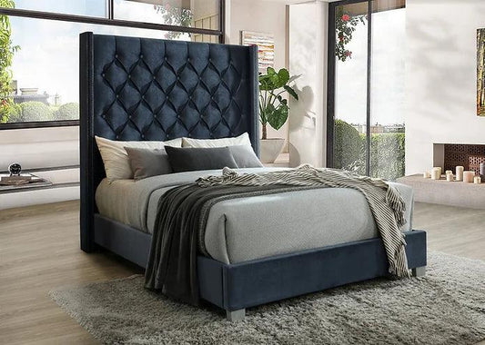 B9810 Beverly Queen Bed (Black)