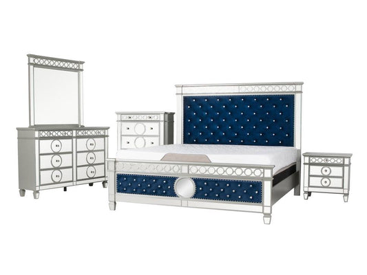 B1852 Bella (Blue Velvet) Bedroom Set