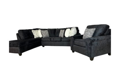 Spirit Black 4040 Sectional