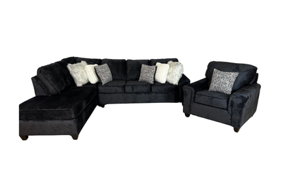 Spirit Black 4040 Sectional