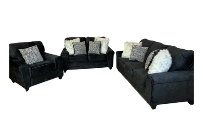 Spirit Black 4040 Loveseat(4040SBLOVE)