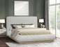 Annie Beige Queen Platform Bed