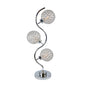 Crystal Globe - Table Lamp - Chrome