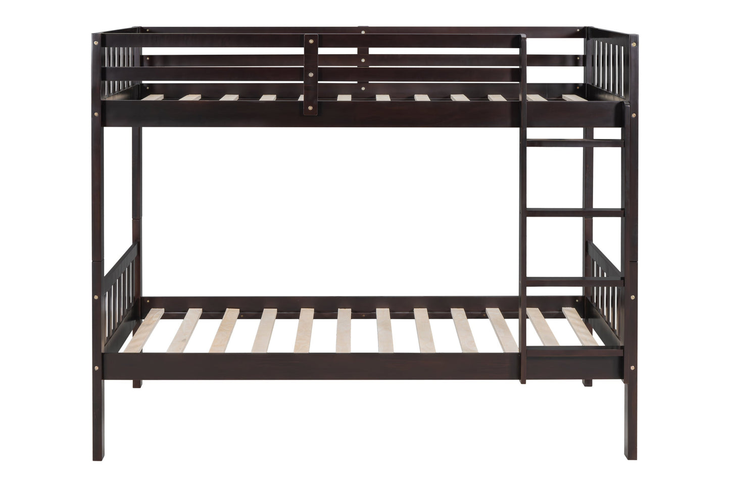 BB10 Twin/Twin Bunk Bed Espresso