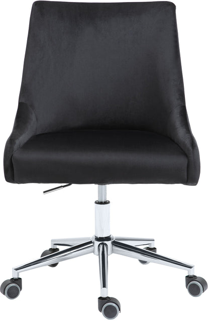 Karina - Office Chair with Chrome Legs