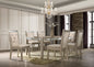 Clara Champagne 7-Piece Dining Room Set