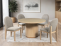 Dorothy Light Wood 5-Piece Dining Set