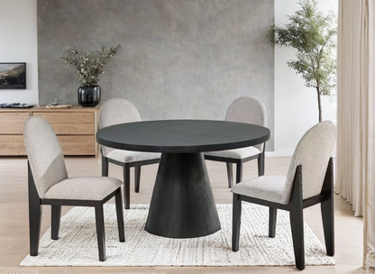 Dorian Black 5-Piece Dining Set