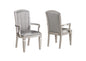 Klina - Arm Chair (Set of 2) - Silver