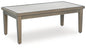 Rainier Ranch - Brown / Beige - Rectangular Cocktail Table