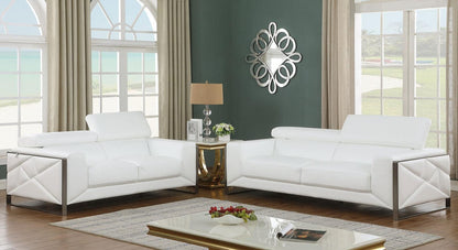 MI-989 Giorgio (White) Living Room Set