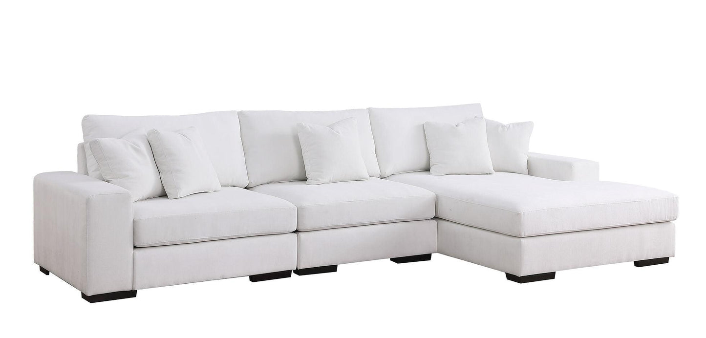 S859 Comfy 3pcs (Cream) Sectional