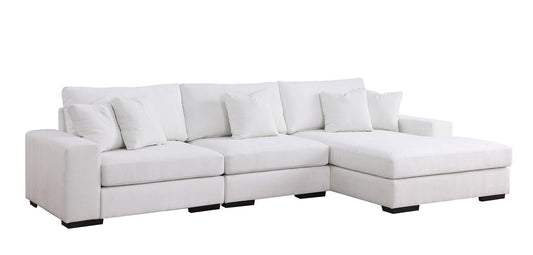 S859 Comfy 3pcs (Cream) Sectional