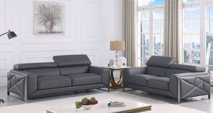 MI-989 Giorgio (Grey) Living Room Set