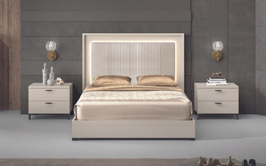 Carina Collection LED Italian Bedroom Set