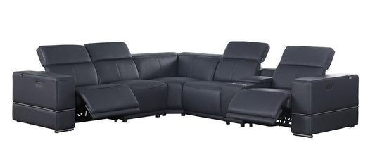 MI-1122-6pcs Franco(DK. Navy 2 Power) Sectional