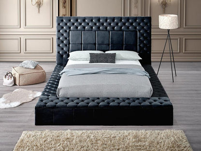 B9015 Emerald Black Queen Bed