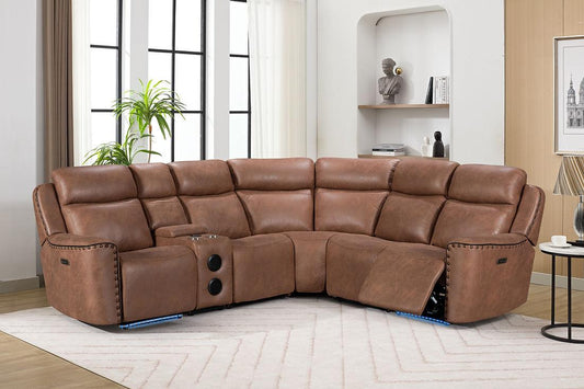 S7900 Romi (Brown) Power Reclining Sectional