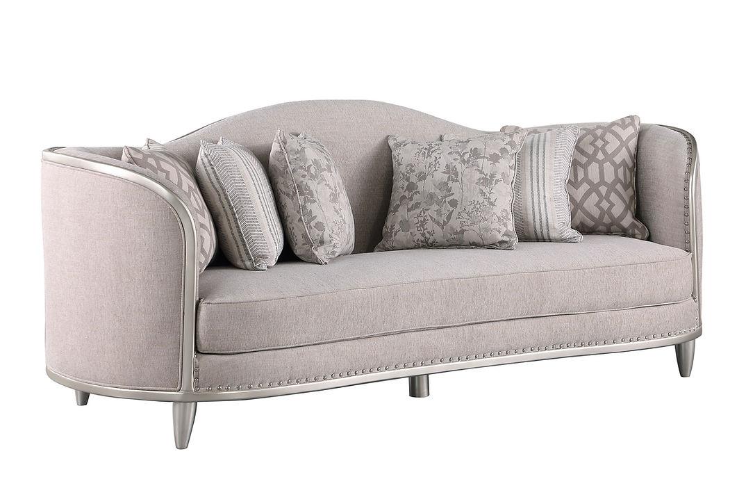 S6226 Bellisimo 3PC (Light Grey) Living Room Set